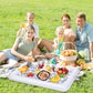 4 Pack Inflatable Ice Serving Bar Pool Party Buffet Drink Cooler Floating Ice Tray Food Drink Containers For Summer Parties With