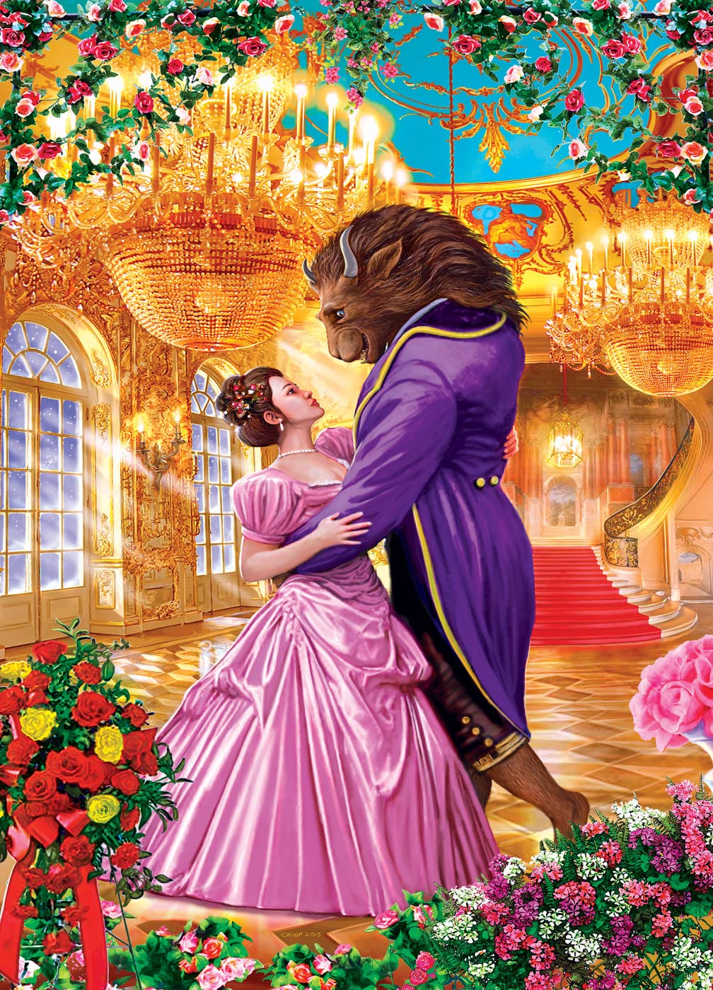 Beauty And The Beast 1000 Piece Jigsaw Puzzle