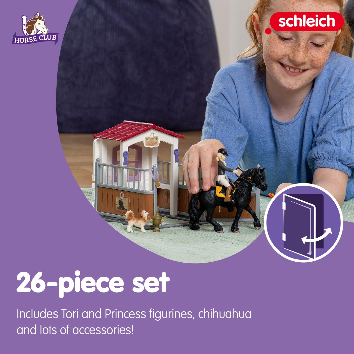 Schleich Horse Club, Horse Box Tori & Princess