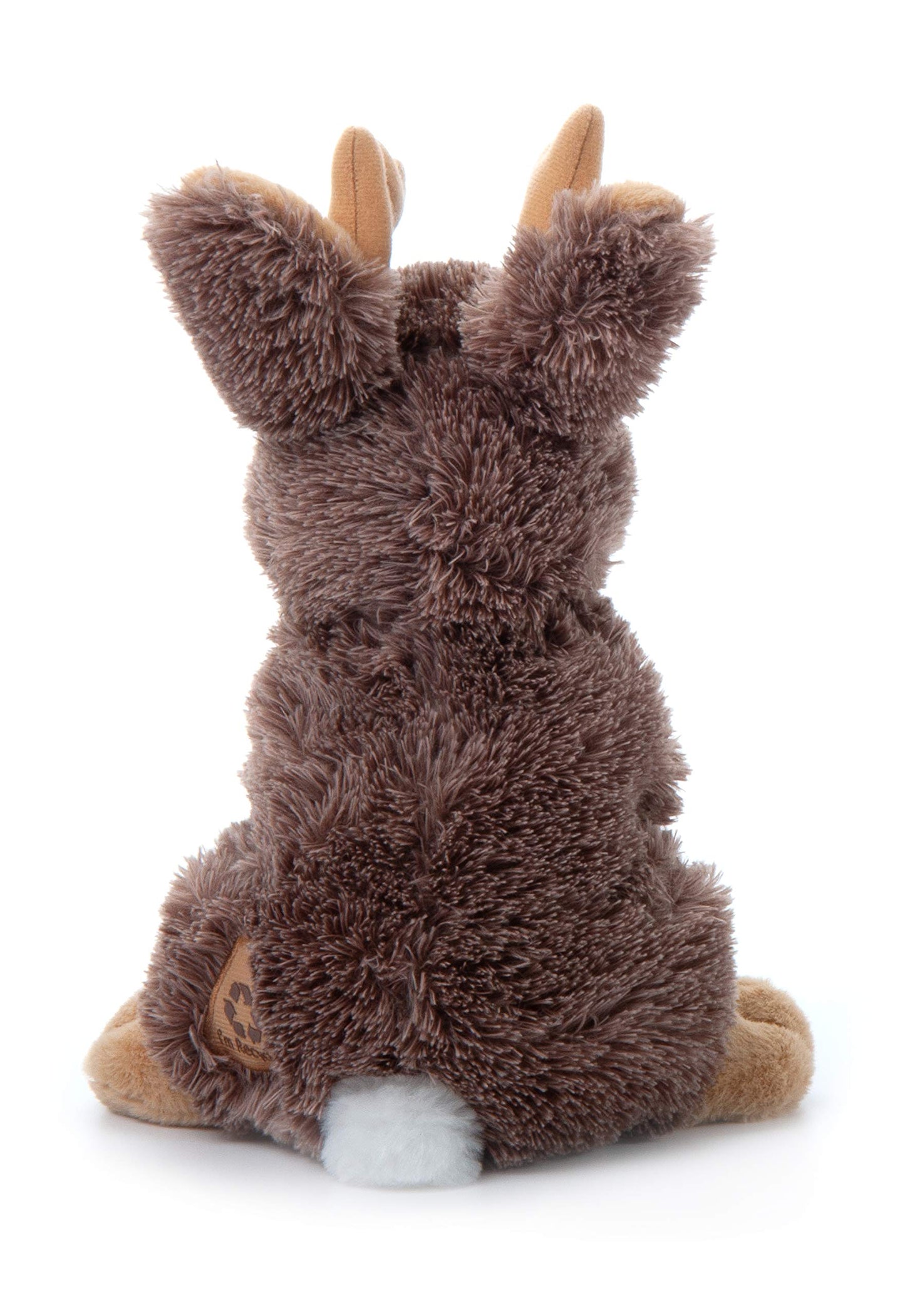 The Petting Zoo Jackalope Plush Toy, 12 inches, Brown, Model 419043, Perfect Gift for Kids