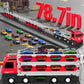 Ci Vetch 78-Inch Cars Trucks Toys For Toddler 1-3 2-4 3-5 4-7 Years Old Boys Kids, Transport Truck Toys With 24 Pcs Die-Cast Car