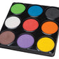 Creativity Street Chenille Kraft Tempera Cakes 9 Assorted Colors, 1 Count (Pack of 1)