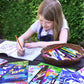 Kappa Coloring and Activity Books for Girls and Boys Numbers and Picture Dictionary Girl Power Mermaid Dinosaurs Trucks 8.5   x1