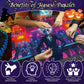 Puzzles 1000 Pieces for mature-themeds Horror Puzzles for mature-themeds 2 Pack  Glow in The Dark - Skeleton Princess & Prince Jigsaw Puzzle  Spooky Night Scene Gift  26.77x19.29 Inch