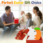 Easter Puzzle Fidget Toys,Kids Toddlers Bunny Carrot Easter Basket Stuffers With Gift Cards Stress Relief Push Bubble Sensory To