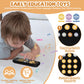 Orzbow Baby Remote Control Toy For 6 Months+ With Music, Tv Remote Toy With Realistic Light And Sound - English, French And Spanish For Infant Play - Bpa Free, Black