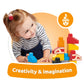 Mega Bloks Lil' Building Toolkit Set - Preschool Building Toys with Hammer, Multi-color, Plastic, Model GNT91