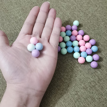 Hotusi 40Pcs Game Replacement Marbles Balls Compatible With Hungry Hungry Hippos