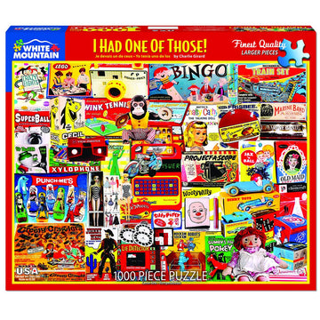 White Mountain Puzzles I Had One Of Those - 1000 Piece Jigsaw Puzzle