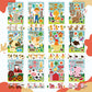 24 Sheets Make-A-Face Sticker, Farm Animal Stickers Sheets Make Your Own Stickers For Kids Farm Themed Birthday Party Favors Sup