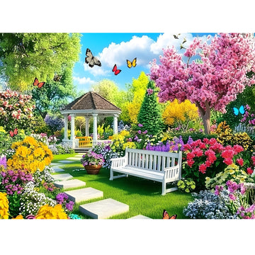 Jigsaw Puzzles 500 Pieces for Adults,Spring Puzzles 500 Pieces Adult Puzzles Games Family Challenging Game Great Gift Idea 20.5x
