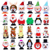 Max Fun 24 Pack Christmas Wind Up Toys - Multicolored Plastic Stocking Stuffers for Party Favors and Goody Bag Fillers