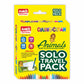 Ankit Toys & Games Color & Clean Animals Solo Travel Pack  Reusable Flash Cards, Oil Pastels, Colors, And Duster For Kids  Edu