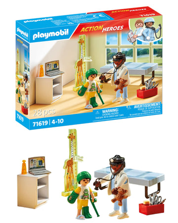 PLAYMOBIL Pediatrician with Teddy Bear