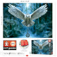 Educa 17959  Magic  500 Piece Puzzle for mature-themeds and Children from 10 Years  Snow Owl  Fantasy  Multicoloured