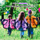 Irolehome Monarch-Kids Butterfly-Wings For Girls-Fairy-Wings-Costume Toddler Dress-Up For Play Toys Party Favors Gifts