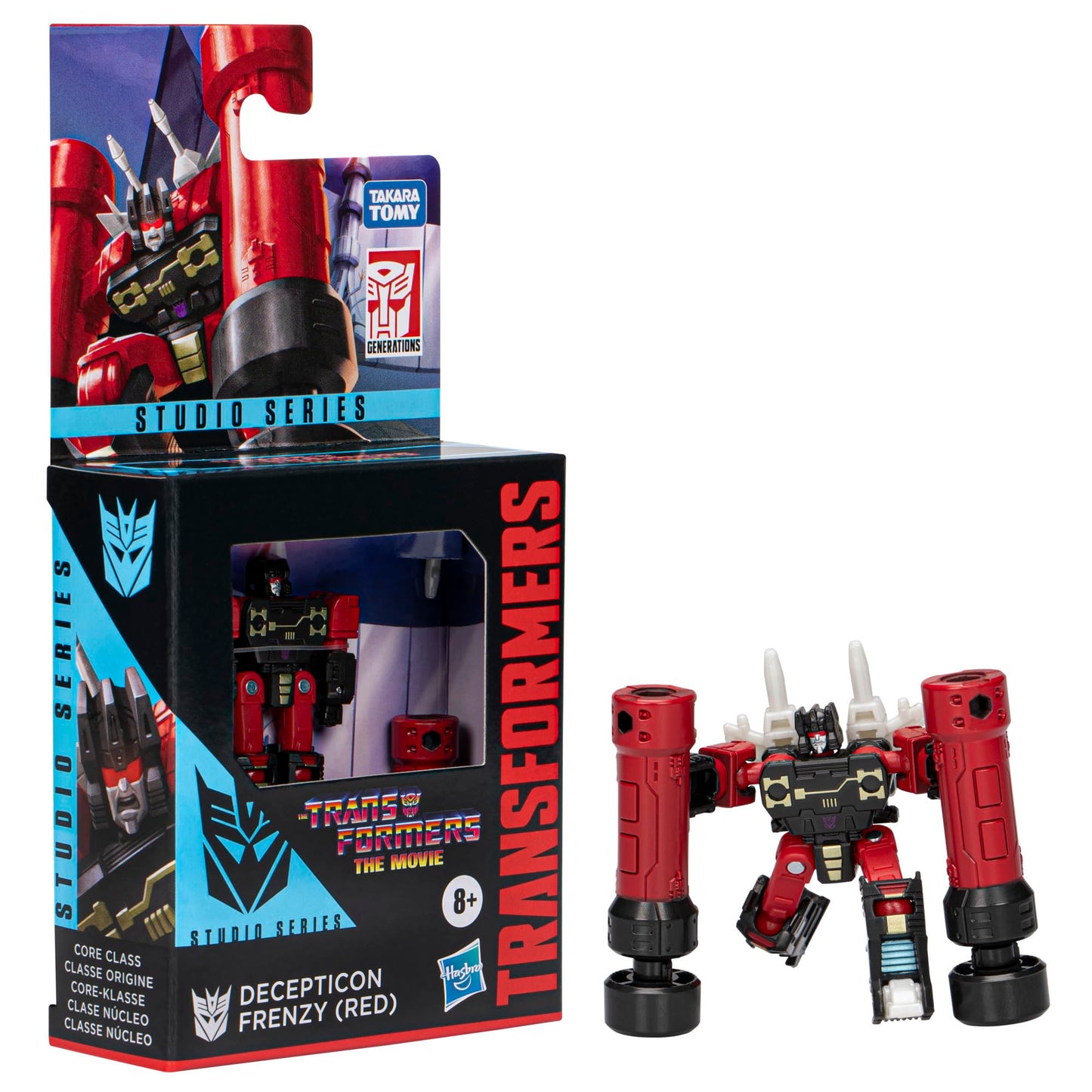 Transformers Toys Studio Series The The Movie Decepticon Frenzy (Red) Toy, 3.5-Inch, Action Figures For Boys And Girls Ages 8 And Up