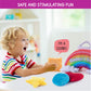 Talking Plush Rainbow & Shapes Toy Set | Includes 4 Talking Soft Shapes | Star, Heart, Circle, And Square With A Plush Rainbow C