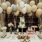 Partywoo Vanilla Brown Balloons, 140 Pcs Boho Brown Balloons Different Sizes Pack Of 18 Inch 12 Inch 10 Inch 5 Inch Light Brown Balloons For Balloon Garland Or Arch As Party Decorations, Brown-F56