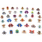 Million Warriors 40-Pack Collectible Figures, Plastic Surprise Toys for Ages 5+, Warrior Bundle, Model 6064760