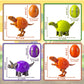 Nicerinc 4Pcs Dinosaur Robot, 2 In 1 Dinosaur Robot Toys,Toys Birthday Gifts For Girls Boys