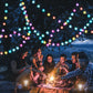 Wettarn 20 ft LED Dice String Lights Dice Lights LED Dice Light up Dice Indoor String Lights Bedroom Extendable for Indoor, Outd