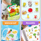 Benresive Reusable Sticker Books For Kids 2-4, Sticker Books For Toddlers 1-3 2-4, Toddler Travel Toys Activities Crafts Gifts - Farm, Animal And Season