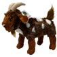 Adore Plush Company 15" Mocha Spotted Goat Plush Stuffed Animal Toy - Soft Brown Fabric