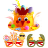 Yushanju Easter Crafts Kits Eyeglasses DIY Hat Kit Easter Chick Bunny Egg for Hats Party Supplies Game Decorations Cartoon Cap G