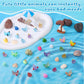 GGSTDDUP 150pcs Mini Resin Animals  Miniature Animal Figurines to Hide  Tiny Resin Crown Ducks  Axolotls  Frogs for Party Favors Bag Fillers Dollhouse Decor(6 Styles)
