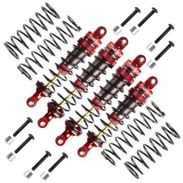 TOOMOD 90mm/105mm RC Oil Shock Absorber Big Bore Damper for 1/10 Slash 2WD, 4WD 4x4,Stampede,Rustler 4X4 VXL, Hoss,Bandit, Ford,