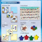 Eco Coral Reef | Strategic Tile-Laying Board Game | Colorful Tile Placement Tabletop Game | 2-4 Players | Playtime 30-60 Min | B