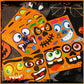 DECYOOL 96 Pieces Halloween Pumpkin Decorating Stickers Mini Pumpkin Face Stickers Make Your Own Small Pumpkin Jack-O-Lantern St