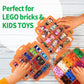 Storage Box For Lego, Stackable Storage Organizer With 30 Compartments For Lego, Storage For Barbie Dolls, For Hot Wheel Toy Bin
