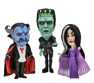 Neca Rob Zombie’S The Munsters – Stylized Figures - Little Big Head 3-Pack