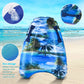 Inflatable Boogy Boards For Beach Travel Toys, 30    Cavas Slip Slide Water Park Body Surfing Board With Handles, Summer Fun Wat