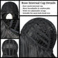 Half and Half Long Straight Black Kids Wig with Flower Clip, 27.6'' Synthetic Hair for Girls Toddler Cosplay & Halloween