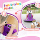 Tobbi Toddlers Bumper Car, 12V Baby Electric Ride On Snail Shape Toy With Remote Control/Children Diy Funny Stickers/360 Degree Spin For Kids Of Ages 1.5-9 (Purple)
