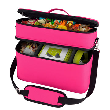 Bevegekos Carrying Case For Toniebox Starter Set, Storage Travel Carrier Bag For Audio Player, Tonies Figures, Charging Station