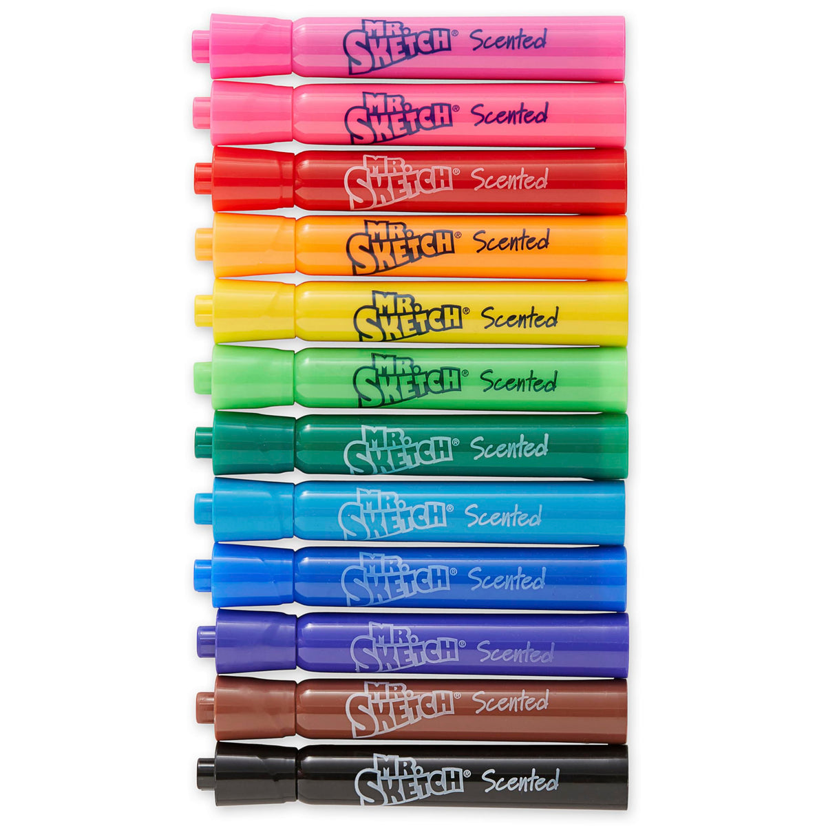 Mr. Sketch Scented Markers, Chisel Tip, Assorted Colors, 12 Count ...