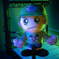 Bleacher Creatures John Cena Plush Toy - 8" Soft Chibi Doll, Crystal Velboa Polyester, WWE Wrestling Superstar