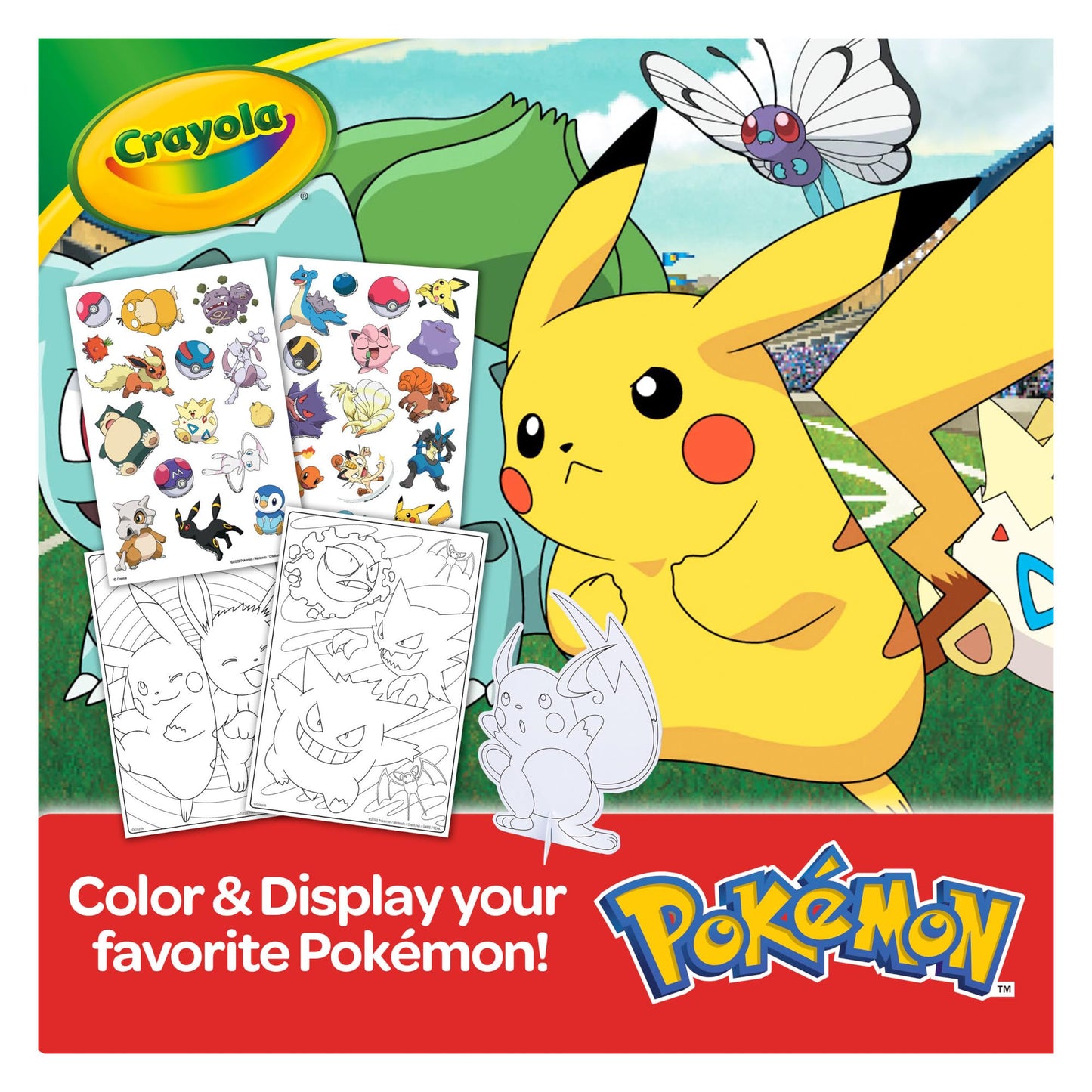 Crayola Pok  mon Art Case