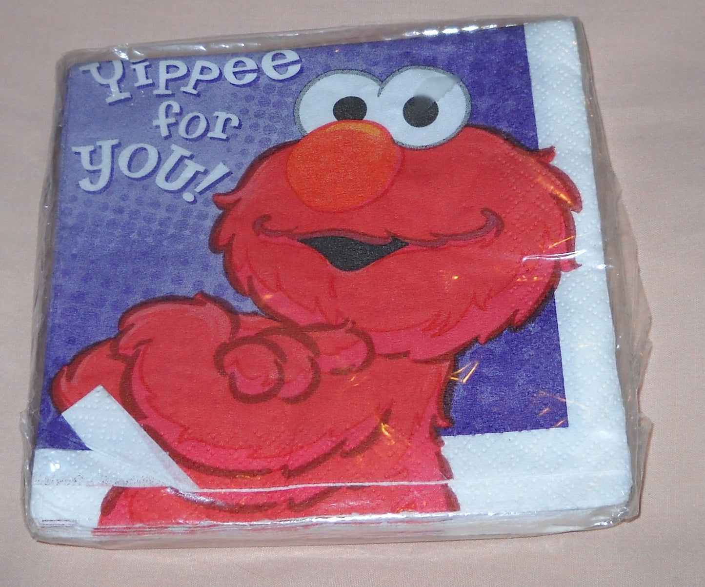 Hooray For Elmo Beverage Party Napkins 16ct