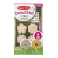 Melissa & Doug Created by Me! Flower Wooden Magnets Craft Kit (4 Designs, 4 Paints, Stickers, Glitter Glue)