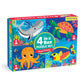 Mudpuppy Ocean Friends 4-In-A-Box Puzzle Set From Mudpuppy, Includes 4 Progressive Jigsaw Puzzles For Kids With 4-12 Pieces, Col