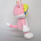 Sanei Super Mario 3D World Neko Cat Princess Peach 9' Plush Doll