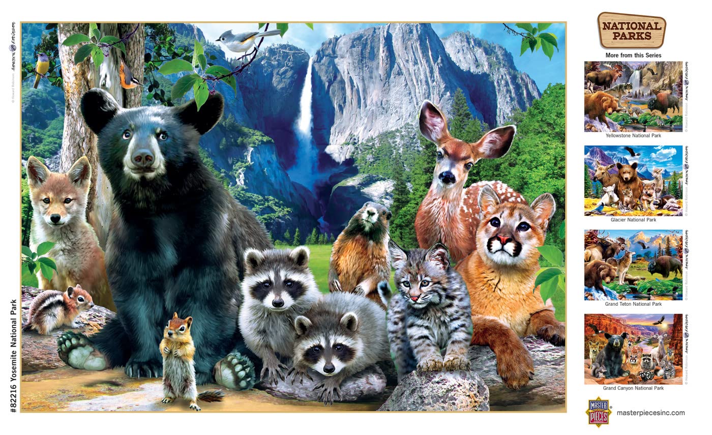 MasterPieces 500 Pieces Jigsaw Puzzle for mature-themeds  Family  Or Youth - Yosemite National Park - 15x21