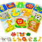 Toy Life Wooden Toddler Puzzles For 1-3, Montessori Toys For 1 2 3 Year Old, Animals Puzzles For Toddlers 2-4, Kids Wood Puzzle