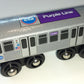 Muni Pals Munipals Chicago Transit Authority Wooden Railway Purple Line-Child Safe And Tested Wood Toy Train