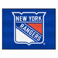 FANMATS 10470 NHL - New York Rangers All-Star Mat | Blue | 33.75x42.5 | Shield Primary Logo